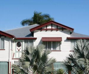 Traditional Tin And Timber Australian Home With Metal Roof